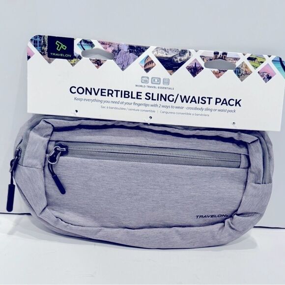 Travelon World Travel Essentials Belt Bag/
Convertible Sling/Waist Pack, bag - Picture 6 of 7